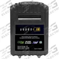 FLOWZONE Battery: 5.2 Ah, Battery Included, Tabbed, 18V DC (MPN FZAAEM). Key specifications — attr1278107: Not Oil-Resistant.