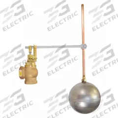APPROVED VENDOR Float Valve Assembly: For Water Media, Angle Valve Body, Cylindrical, Bronze, FNPT (MPN AHLB150-GR). Key specifications — Mounting: Horizontal Piping; Arm Adjustability: Adjustable; Connection Gender - Side 1: Female; Connection Gender - Side 2: Female; Brand: APPROVED VENDOR; Connection Type - Side 1: NPT; Connection Type - Side 2: NPT; Flow Rate: 125 gpm @ 60 psi.