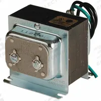 EDWARDS SIGNALING Class 2 Transformer: 40 VA Power Rating, 120V AC, 24V AC, Circuit Breaker, Foot (MPN 599). Key specifications — Brand: EDWARDS SIGNALING; Connection - Primary: Wire Lead; Connection - Secondary: Screw Terminal; Input Voltage: 120V AC; Mounting: Foot; Output Voltage: 24V AC.