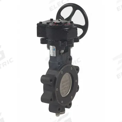 MILWAUKEE VALVE Butterfly Valve: For Water Media, 10 in Pipe Size, Lug - Carbon Steel High-Performance Butterfly Valves