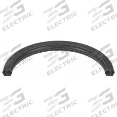 APPROVED VENDOR Piston Crown Seal: For 4 1/2 in Bore Dia., For 0.28 in Groove Wd, Urethane, Black (MPN 2JBA7). Key specifications — attr95513: Black; attr95514: -35° to 220°F; attr95511: Urethane; attr95512: 95 Shore A; attr98887: APPROVED VENDOR.