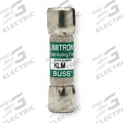 BUSSMANN Fuse: KLM Series, Midget, Fast-Acting, 30 A, 600 V AC, 600 V DC, 13/32 in x 1 1/2 in (MPN KLM-30). Key specifications — attr1287209: KLM; attr211192: BUSSMANN.