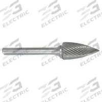 APPROVED VENDOR Carbide Bur: Pointed-End Tree, SG-2, Single Cut, 5/16" x 3/4" Head, 1/4" Shank (MPN 310-001138). Key specifications — Trade Number: SG-2; Brand: APPROVED VENDOR.