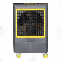 HESSAIRE Portable Evaporative Cooler: 1,600 sq ft, 5-15P, 115V AC, 42 in x 31 in x 19 in (MPN M250). Key specifications — attr1152013: 3; attr1151993: HESSAIRE.