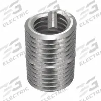 HELI-COIL Helical Insert: Tanged Tang Style, Screw-Locking, 1/4"-28 Thread Size, 100 PK (MPN A3591-4CNW500). Key specifications — Material Grade/Class: 18-8; Thread Direction: Right Hand; STI Tap Size: 1/4"-28; Compatible Material: Metal; System of Measurement: Inch; Brand: HELI-COIL; Tensile Strength: 200,000 to 250,000 psi; Thread Type: Fine.