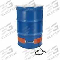 TEMPCO Drum Heater: 115V AC, 750 W Watts, 50°F to 425°F, Silicone Rubber, Drums, Indoor (MPN DHR00070). Key specifications — Brand: TEMPCO; Heater Material: Silicone Rubber; For Container Type: Drums; Environment: Indoor; Current Rating: 6.5 A.