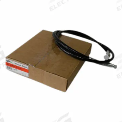 POWER TEAM Hydraulic Hose Assemblies: 1/4 in ID, NPTF x NPTF, 50 ft Lg, 3/8 in x 3/8 in Fitting Size - Power Team Braid-Reinforced Hose Assemblies