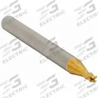 APPROVED VENDOR Square End Mill: Carbide, TiN Coated, 4 Flute, 3/64" Mill Dia, 3/32" LOC, 1-1/2" OAL (MPN 203-001011)