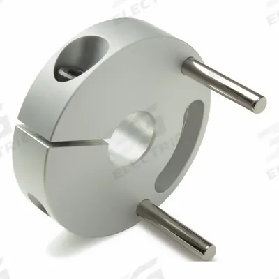 RULAND MANUFACTURING Controlflex Coupling Hub: 1° Angular Misalignment, 1 mm Axial Motion - Double Insert Hubs for Round Shafts