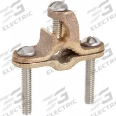 Grounding Connector: Bronze, 8 AWG SOL to 2 AWG STR Grounding Wire Size, 1 Grounding Wires (MPN EK16). Key specifications — Brand: NVENT ERICO; Description/Special Features: Parallel Burial; For Use With: Rods; Grounding Wire Size: 8 AWG SOL to 2 AWG STR; Material: Bronze; Grounding Wires Connected To: #4 to #8 Rebar; Manufacturer Part Number: EK16.