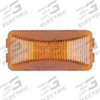 MAXXIMA Clearance Marker Light: Clearance Light, LED, Rectangular, Surface Mount, Amber, Base, IP67 (MPN 3LXG2). Key specifications — Lens Color: Amber; Brand: MAXXIMA; Lighting Technology: LED; Mount Type: Base; SAE Lens Code: P2.