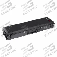 PELICAN Protective Case: 14 in x 55 in x 8 in, Pick and Pluck, Black, 20 lb Wt (MPN 1755AIRNF). Key specifications — attr1188351: PELICAN; attr1188334: Plastic; attr1188336: Padlock.