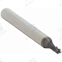 APPROVED VENDOR Square End Mill: Carbide, Double End, 4 Flute, 1/8" Mill Dia, 3/8" LOC, 3" OAL (MPN 239-001001)