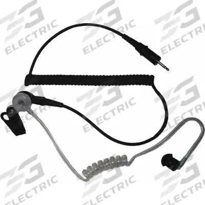 KENWOOD Listen-Only Earpiece: Fits Kenwood, For NX-P1200NV/NX-P1300NU Series, Earbud - Listen-Only Earpieces
