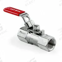 HAM-LET Manual Two-Way Ball Valve: 1 in, Stainless Steel, Straight, FNPT x FNPT, Full Port Ball Port (MPN H-710-SS-N-1-T-LD). Key specifications — Brand: HAM-LET; Handle: Locking Lever.