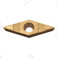 KYOCERA Diamond Turning Insert: VBMT221GP CA515, VBMT110304GP. Key specifications — attr257732: VBMT221GP CA515; attr257733: VBMT110304GP.