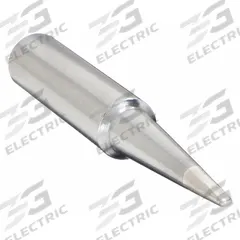 HAKKO Soldering Tip: T18 Series, Chisel, 1.2 mm W, 22.5 mm Lg (MPN T18-DL12). Key specifications — attr184973: HAKKO; attr184976: FX-8802; attr184970: T18-DL12.