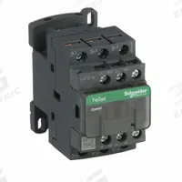SCHNEIDER IEC Magnetic Contactor: Non-Reversing, 3 Poles, 3NO Contacts, 18 A, 240V AC Coil (MPN LC1D18U7). Key specifications — Brand: SCHNEIDER; Integrated Surge Suppression: No.