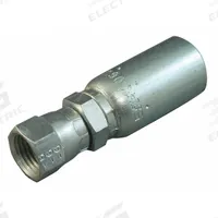 KURT Hydraulic Crimp Fitting: Carbon Steel, Straight, -12 For Hose Dash Size, Female x Male (MPN FJX-12-16). Key specifications — Fitting Gender: Female x Male; Fitting Connection Type: JIC x Hose End; Thread Size: 1-5/16"-12; For Hose Dash Size: -12; Brand: KURT.