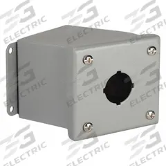 WIEGMANN Push Button Enclosure: 30mm, 1 Holes, Carbon Steel, NEMA 12/13 (MPN WPBA1). Key specifications — attr211299: WIEGMANN; attr1043605: Oil-Tight and Dust-Tight.