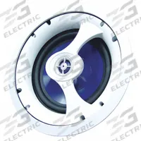 SPECO TECHNOLOGIES In-Ceiling Speaker: Passive, 2-Way, 8 ohm Impedance, 9 1/4 in Overall Wd, SP625C. Key specifications — For Location: Indoor; Power Style: Passive.