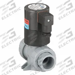 HAYWARD Solenoid Valve: 2-Way, Normally Closed, 1 in Pipe Size, 120V AC, Inline Single, CPVC Body (MPN SV20100STE). Key specifications — Pipe Size: 1 in; Voltage: 120V AC; Brand: HAYWARD; Coil Enclosure: Without Junction Box.