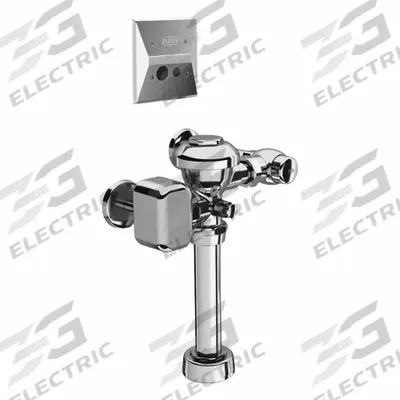 ZURN Automatic Flush Valve,25-80 psi,1" Sz (MPN ZEMS6000AV-MOB-W1) - Urinal Automatic Flush Valves