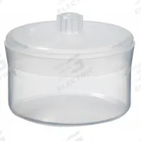 DYNALON Laboratory Jar: Polypropylene, Polypropylene, 1.7 fl oz, 59 mm Body Dia, 34 mm Ht, Round (MPN 261154-0004). Key specifications — Brand: DYNALON; Clarity: Translucent; Closure Included: Yes; Pre-Cleaned: None.