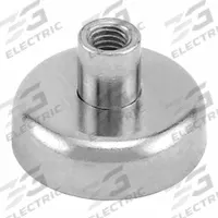 APPROVED VENDOR Rare Earth Magnet: Neodymium, 63/64 in Outside Dia, 0.315 in Thick, Disc Magnet, 42 (MPN NACF098). Key specifications — Color: Silver; Max Pull Force: 55 lbf.