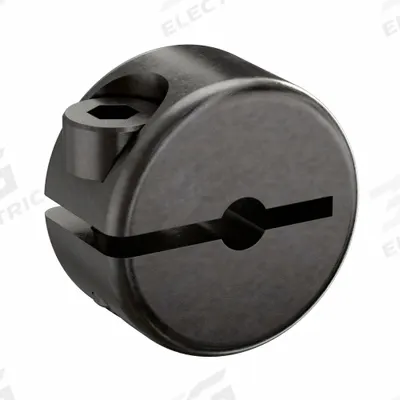 RULAND MANUFACTURING Shaft Collar: 1-Piece, Metric, Round, Clamp-On, 3 mm Bore Dia - Steel Shaft Collars