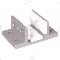 Linear Bearing: 10 Series, 1 7/8 in L x 2 15/16 in W x 1 7/32 in H, Silver, Double Flanged, Std (MPN 6425). Key specifications — Brand: 80/20; Housing Material: Aluminum; Finish: Anodized.
