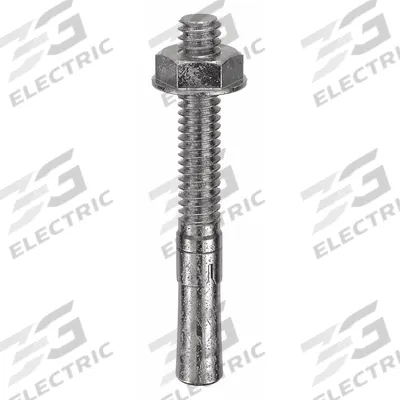 RED HEAD Wedge Anchor: 2 1/4 in Overall Lg, 1/4 in Dia, 1/4"-20 Thread Size, Stainless Steel - 18-8 Stainless Steel Wedge Anchors