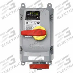 LEVITON Mechanical Interlock: 480V AC, Three Phase, 30 A, 3 Pole, 4 Wire (MPN 430MI7WLEVC). Key specifications — Brand: LEVITON; Features: Wi-Fi Remote Monitoring; Reverse Service: No.