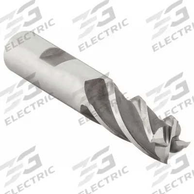 OSG Square End Mill: Cobalt, 4 Flute, 5/8" Mill Dia, 5/8" LOC, 2-3/4" OAL (MPN 5412000) - General Purpose Cobalt Square End Mills