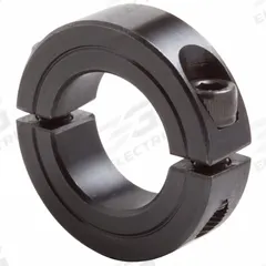 CLIMAX METAL PRODUCTS Shaft Collar: 2-Piece, Inch, Round, Clamp-On, 7/16 in Bore Dia, Carbon Steel (MPN 2C-043). Key specifications — attr671628: CLIMAX METAL PRODUCTS.