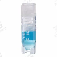 APPROVED VENDOR Cryogenic Vial: Cryogenic, Polypropylene, 1 mL, 12.2 mm Body Dia, Sterile, Colorless (MPN 3034-1). Key specifications — Self-Standing: Self-Standing; Brand: APPROVED VENDOR; Vial Type: Cryogenic; Body Color: Colorless; Includes Closure: Yes; Bottom Shape: Conical; Thread Location: Internal.