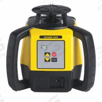 LEICA RUGBY Rotary Laser Kit: 2,600 ft Range w/Receiver, Red Beam, Horizontal, ±3/32 in @ 100 ft (MPN Rugby 620). Key specifications — attr935954: Red; attr935948: ±3/32 in @ 100 ft; attr935970: Bracket; attr935961: Horizontal; attr935962: Electronic Self-Leveling; attr935949: Alkaline; attr935951: Setting Foundations and Footings has Never Been More Efficient. the Rugby 600 Series is Fit for any Interior and Exterior Levelling, Aligning and Squaring Application - Concrete Forming, Pad Placement and Framework Levelling; attr935952: Batteries Included.