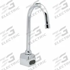 ZURN Sensor Faucet: AquaSense®, Brass, Polished Chrome Finish, Battery/Hydropower, 0.5 gpm Flow Rate (MPN ZG6922-MV). Key specifications — Brand: ZURN; Includes: Gear-Driven Ceramic Cartridge; Series: AquaSense®.