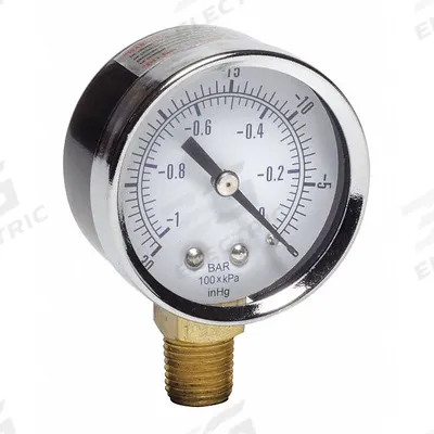 GAST Vacuum Gauge: AA640 - Air Compressor Parts