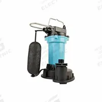 LITTLE GIANT Submersible Sump Pump: 1/4 hp, 115V AC, 30 gpm Flow Rate @ 10' of Head, 1 1/2 in FNPT (MPN 505702). Key specifications — Rated Voltage: 115V AC; Brand: LITTLE GIANT; Switch: Integral Vertical Float.