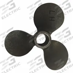 Propeller: 4 in Blade Dia, Left Hand, 3 Blades, Stainless Steel, Machine Pitch (MPN 550037c). Key specifications — Propeller Material: Stainless Steel; Brand: APPROVED VENDOR.