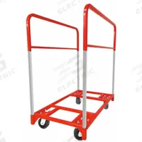 DAYTON Table Cart: 1,600 lb, 48 in L x 32 3/4 in W x 51 1/4 in H, For 30 1/2 in Max Chair Wd, Red (MPN 30F002). Key specifications — Frame Color: Red; Brand: DAYTON; Caster/Wheel Configuration: (4) Swivel With Brake.