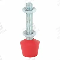 DE-STA-CO Flat Tip Spindle: Neoprene Tip, M6x1, 1 23/32 in Lg, 1 23/32 in Thread Lg (MPN 202208-M). Key specifications — Brand: DE-STA-CO; Material: Neoprene; Thread Size: M6x1; Includes: Jam Nuts; Compatible with Series: 217-UB; Spindle Construction: Neoprene Tip.