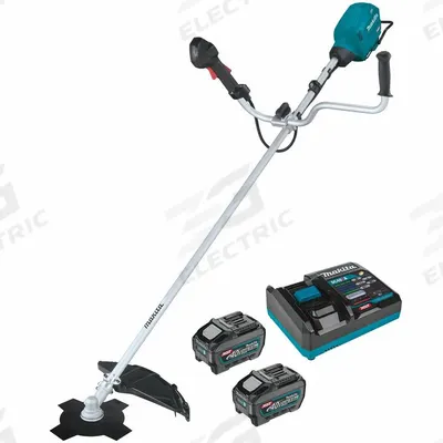 MAKITA Battery-Powered Brush Cutter: Battery Platform: XGT, 10 in Cutting Wd, Brushless Motor - Battery-Powered Brush Cutters
