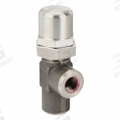 Parker Pressure Control Valve: 4 gpm, 1,750 psi Max Set, Stainless Steel - Hard-Seat Pressure Control Valves
