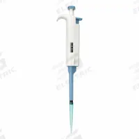 DLAB Single-Channel Pipettor: 1,000 ul Capacity - Max, 5 ul Volume Increments, Manual Adj Volume (MPN 61TA31). Key specifications — Color: Blue; Brand: DLAB; Pipetter Type: Manual Adjustable Volume; Product Type: Single-Channel Pipettor.