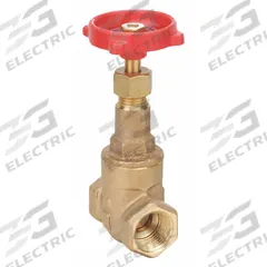 MILWAUKEE VALVE Gate Valve: 1/2 in, Bronze, Rising, FNPT x FNPT, 300 psi Max. Pressure (CWP), Wheel (MPN 1150-1/2"). Key specifications — Wedge Material: Bronze; Brand: MILWAUKEE VALVE; Bonnet Material: Bronze.