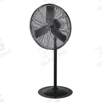 DAYTON Freestanding Fan: 24 in Blade Dia, 2 Speeds, 1/4 hp Motor HP, Oscillating, 115V AC (MPN 6ALE8). Key specifications — Voltage: 115V AC; Brand: DAYTON; Number of Speeds: 2; Oscillation: Oscillating; Phase: Single; Application: Industrial.