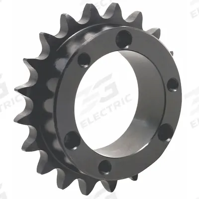 TRITAN Bushed Roller Chain Sprocket: For 50 Chain, 27 Teeth, 5.384 in Pitch Dia - Size 50 Bushed-Bore Roller Chain Sprockets