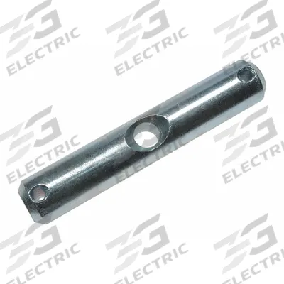 Dayton Handle Shaft: Handle Shaft, For Pallet Jacks, For 2ZE60, Silver - Dayton Pallet Jack Replacement Parts